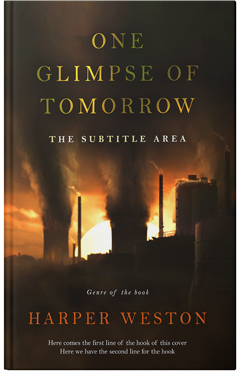 Front view of Premade Environment & Ecology Book Cover - Eternity