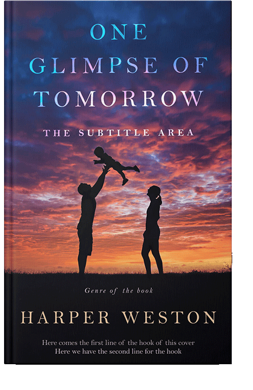 Front view of Contessa #22933 - Premade Family & Parenting Book Cover