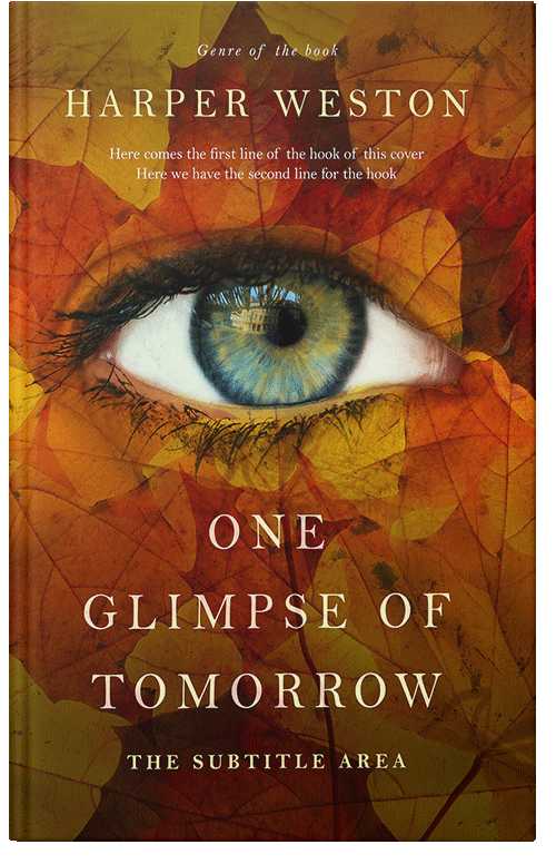 Front view of Premade Health & Mind & Body Book Cover - Peru Tan