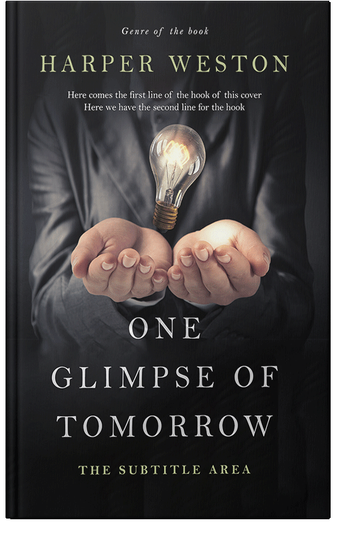 Front view of Premade Business Book Cover - Woodsmoke