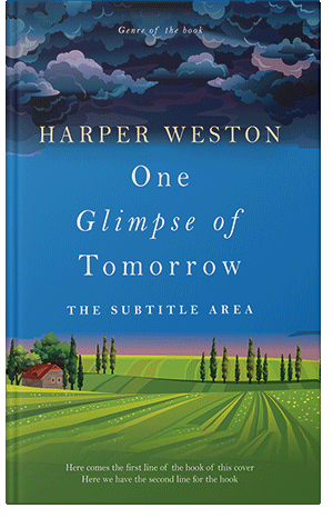 Premade Book Cover Como