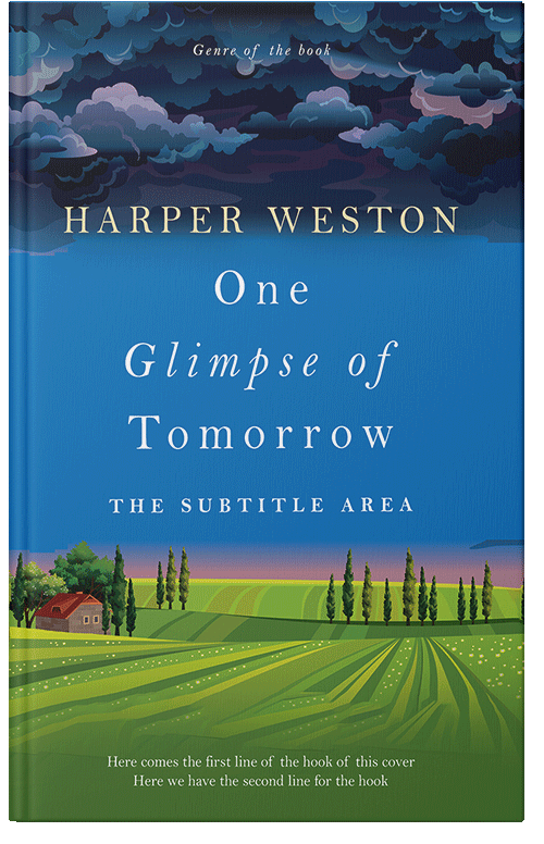 Front view of Como #22947 - Premade Nature Book Cover