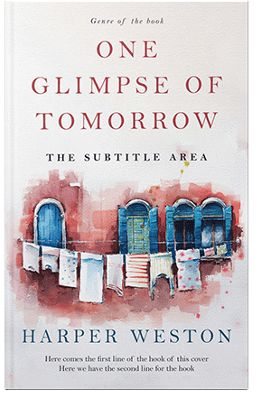 Pre Made Book Cover Ebb