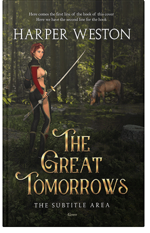 Premade Book Cover Rangoon Green