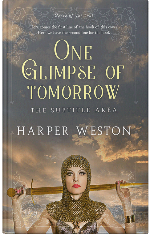 Front view of Premade Fantasy Book Cover - Chicago