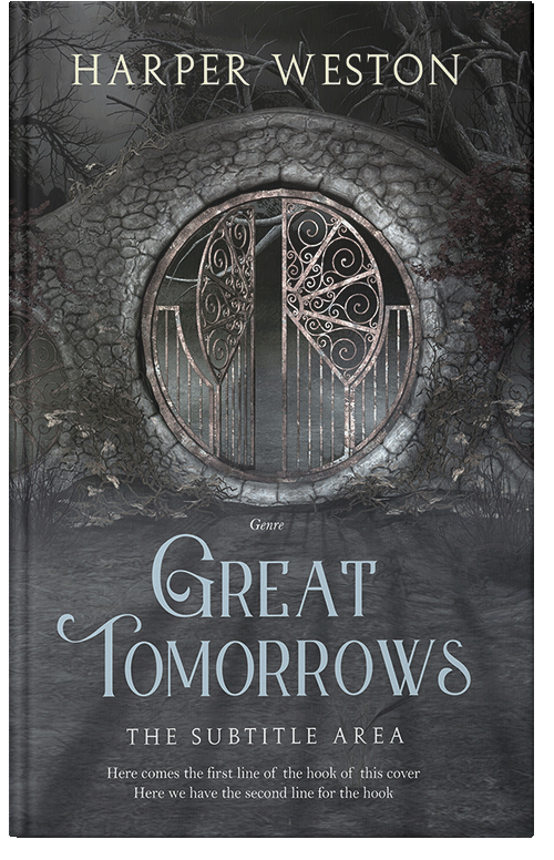 Front view of Premade Fantasy Book Cover - Abbey