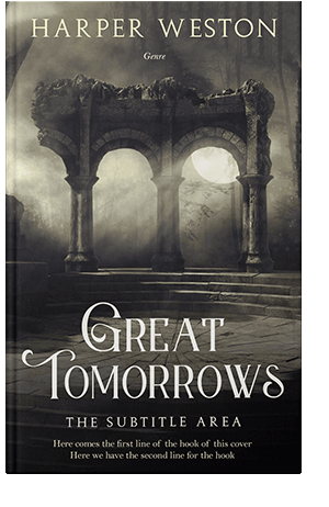 Pre Made Book Cover Dune