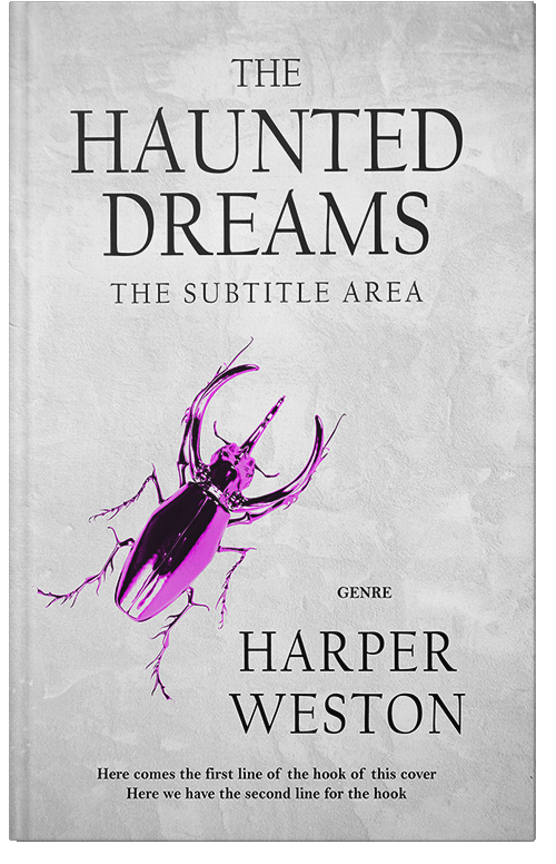 Front view of Premade Mystery & Thriller & Suspense Book Cover - Bon Jour