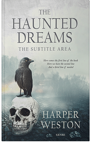 Premade Book Cover Pumice