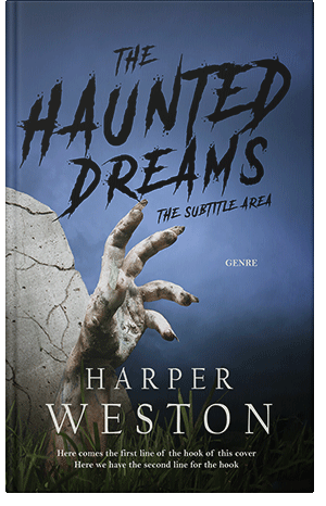 Premade Book Cover Ebony Clay