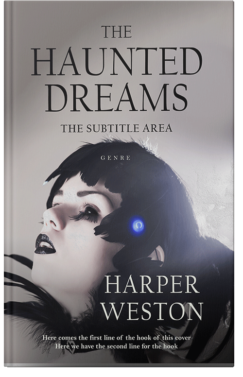 Front view of Premade Horror Book Cover - Nobel