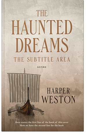 Premade Book Cover Wafer