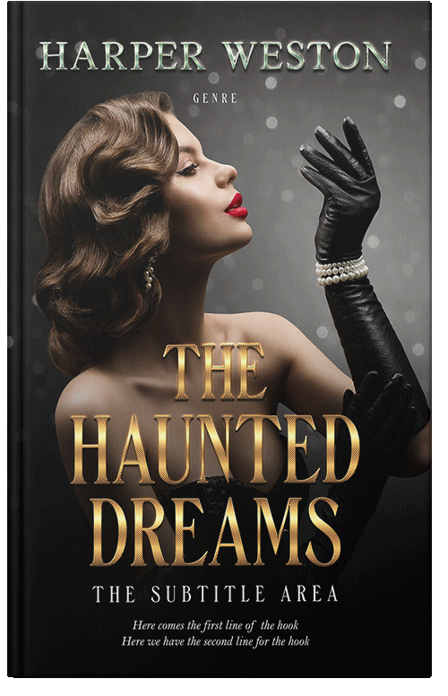 Front view of Premade Romance Book Cover - Indian Khaki