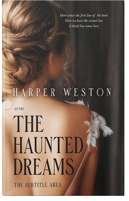 Front view of Premade Fantasy Book Cover - Cameo