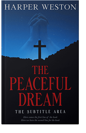 Pre Made Book Cover Ebony