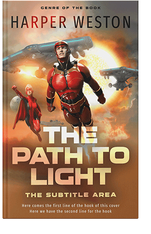 Pre Made Book Cover Santa Fe