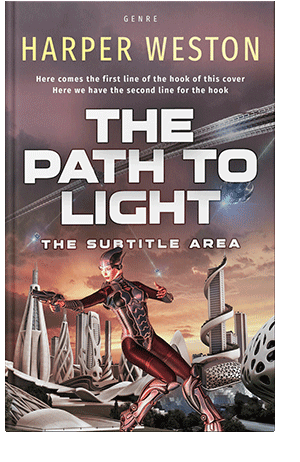 Pre Made Book Cover Russett