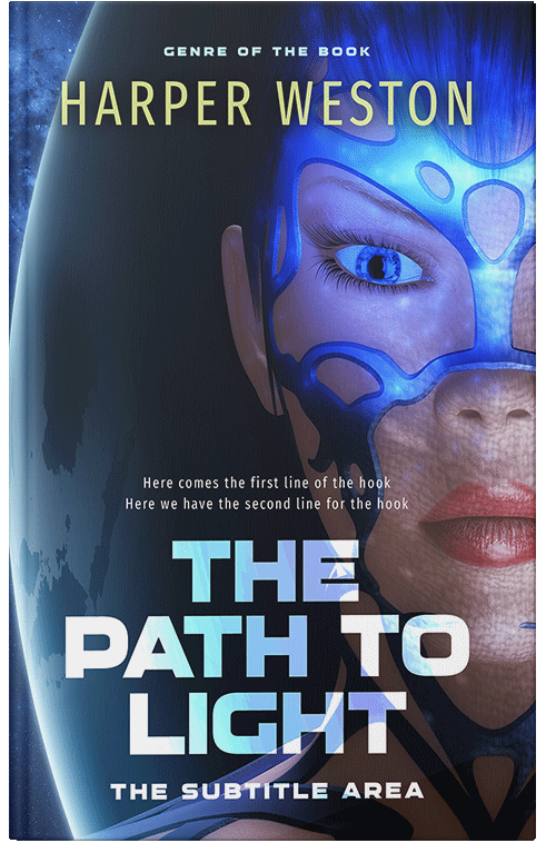 Front view of Premade Science Fiction Book Cover - Mirage