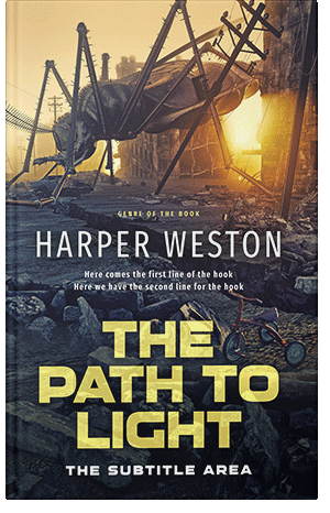 Premade Book Cover Putty