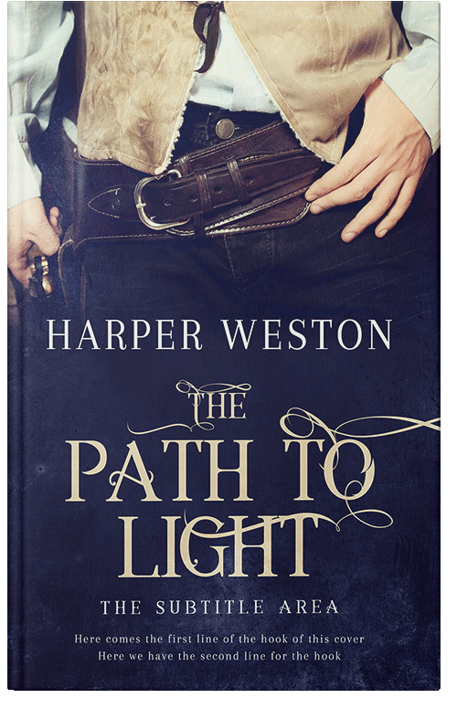 Front view of Premade Action & Adventure Book Cover - Akaroa