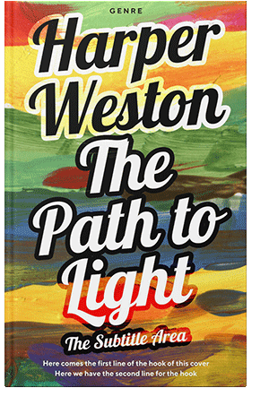 Pre Made Book Cover Asparagus