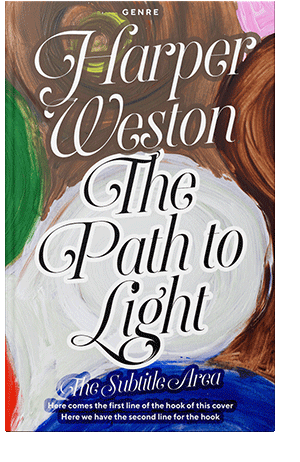 Pre Made Book Cover Bon Jour