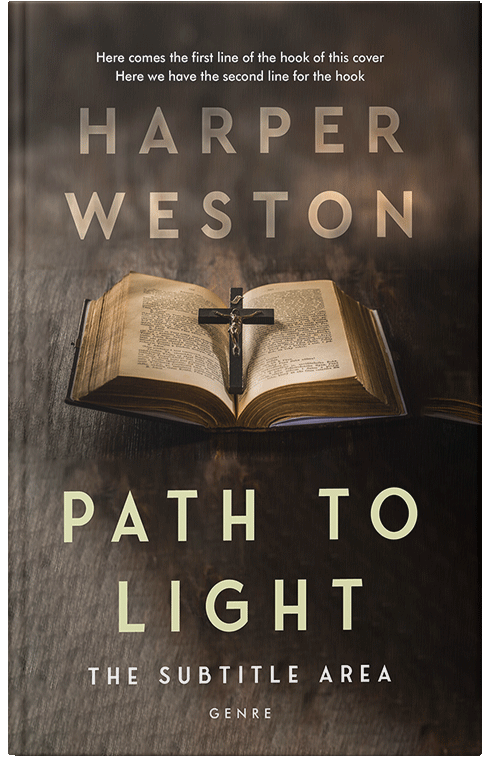 Front view of Premade Religion & Spirituality Book Cover - Birch