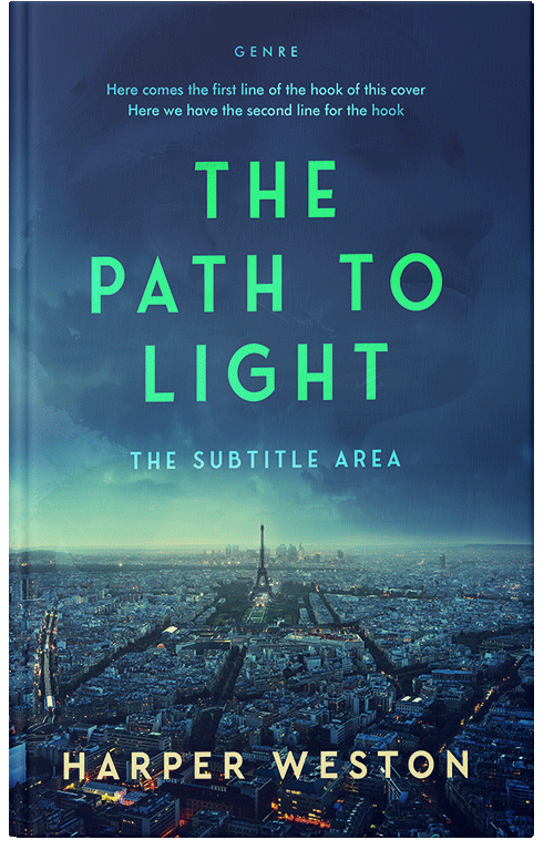 Front view of Premade Literary Fiction Book Cover - Cello