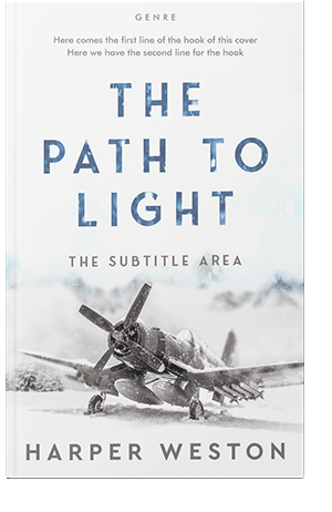 Pre Made Book Cover Black Haze