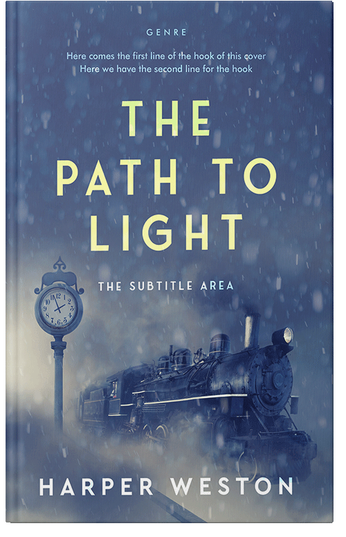 Front view of Premade Travel Book Cover - East Bay