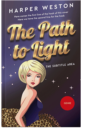 Pre Made Book Cover Martinique