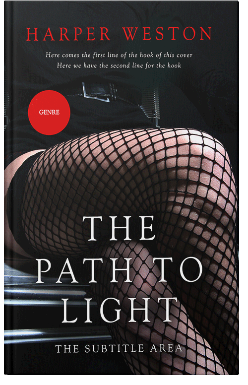 Front view of Premade Erotica Book Cover - Cod Gray