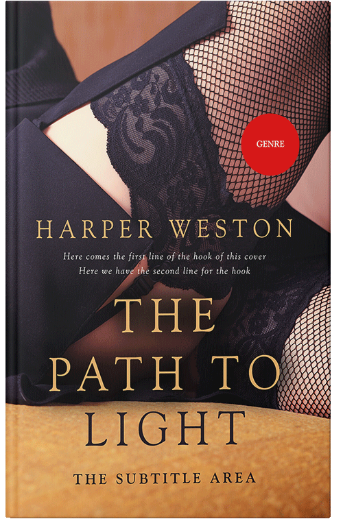 Front view of Premade Erotica Book Cover - Thunder