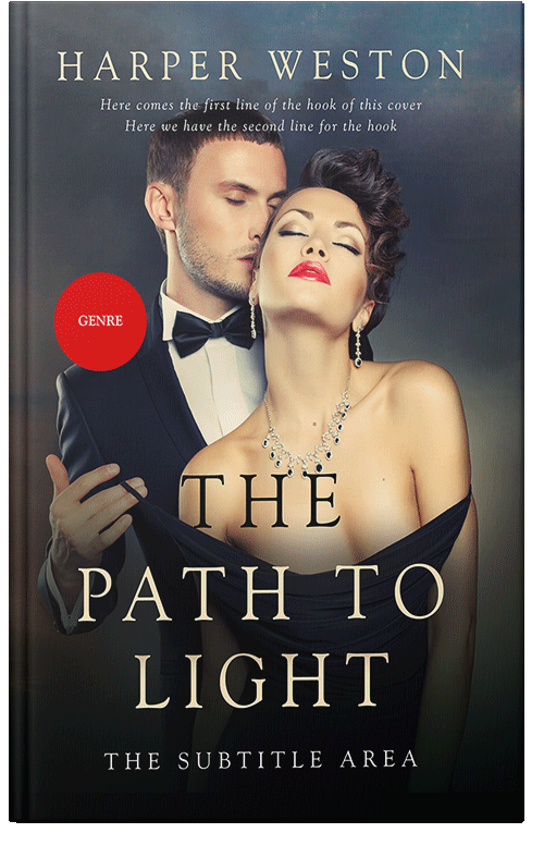 Front view of Premade Erotica Book Cover - Calico