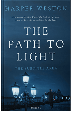 Pre Made Book Cover Tarawera