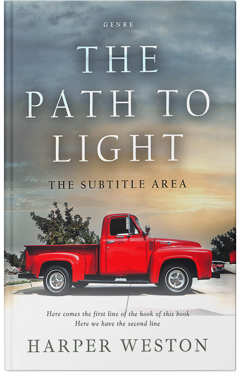 Front view of Premade Literary Fiction Book Cover - Sirocco