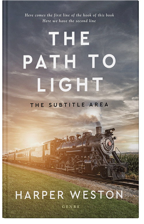 Front view of Premade Historical Book Cover - Makara