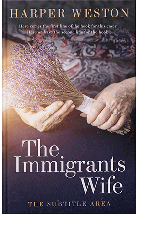 Pre Made Book Cover Blackcurrant