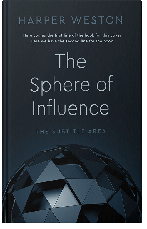 Front view of Premade Science Fiction Book Cover - Ebony