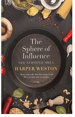 Premade Book Cover Taupe