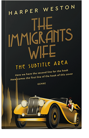 Pre Made Book Cover Tussock