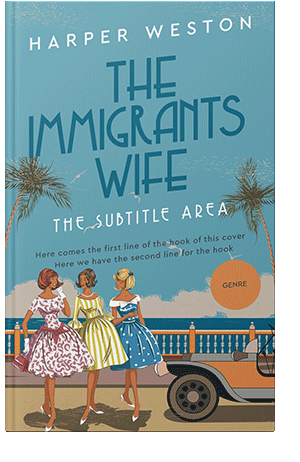 Pre Made Book Cover Tradewind