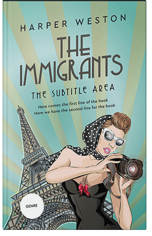 Premade Book Cover Spring Rain