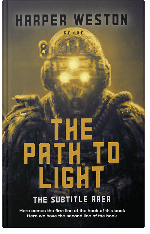 Front view of Premade Apocalyptica Book Cover - Baltic Sea