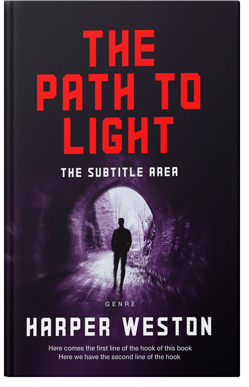 Front view of Premade Mystery & Thriller & Suspense Book Cover - Mandy