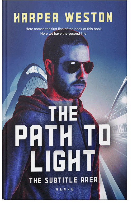 Front view of Premade Mystery & Thriller & Suspense Book Cover - East Bay