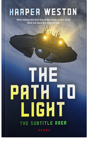 Premade Book Cover Ebony Clay