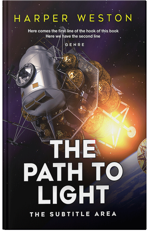 Front view of Premade Science Fiction Book Cover - Tumbleweed