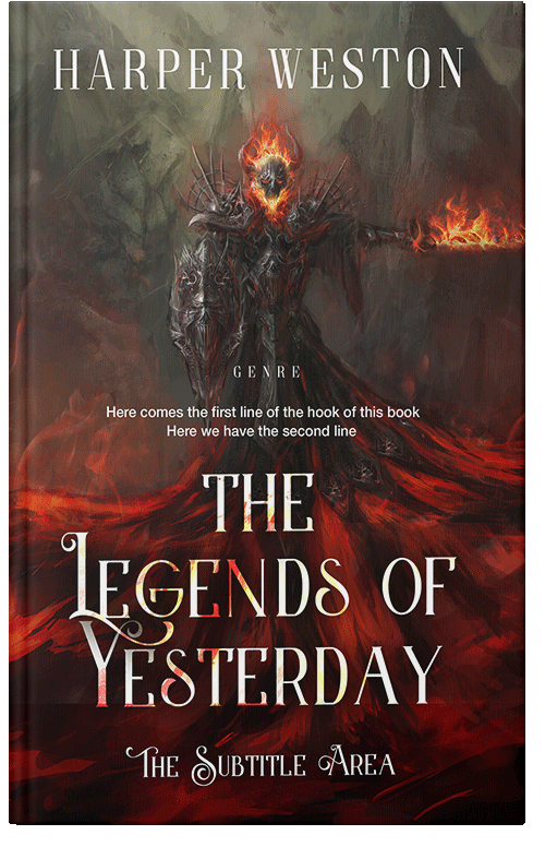 Front view of Premade Fantasy Book Cover - Cork