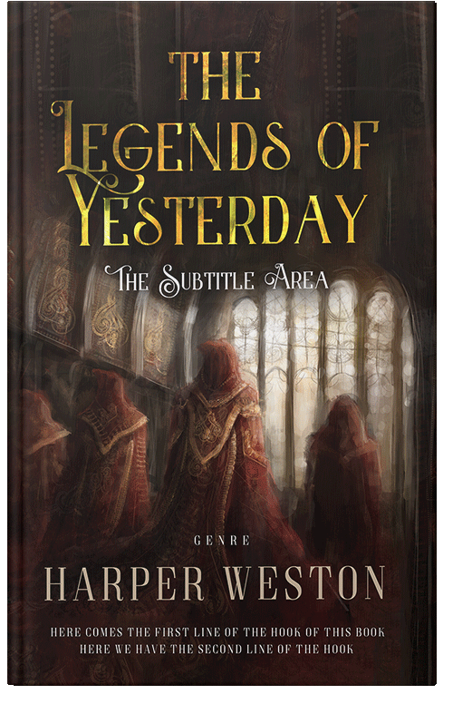 Front view of Premade Religion & Spirituality Book Cover - Night Rider